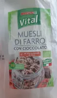 Muesli di farro con cioccolato