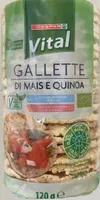 Gallette di mais e quinoa