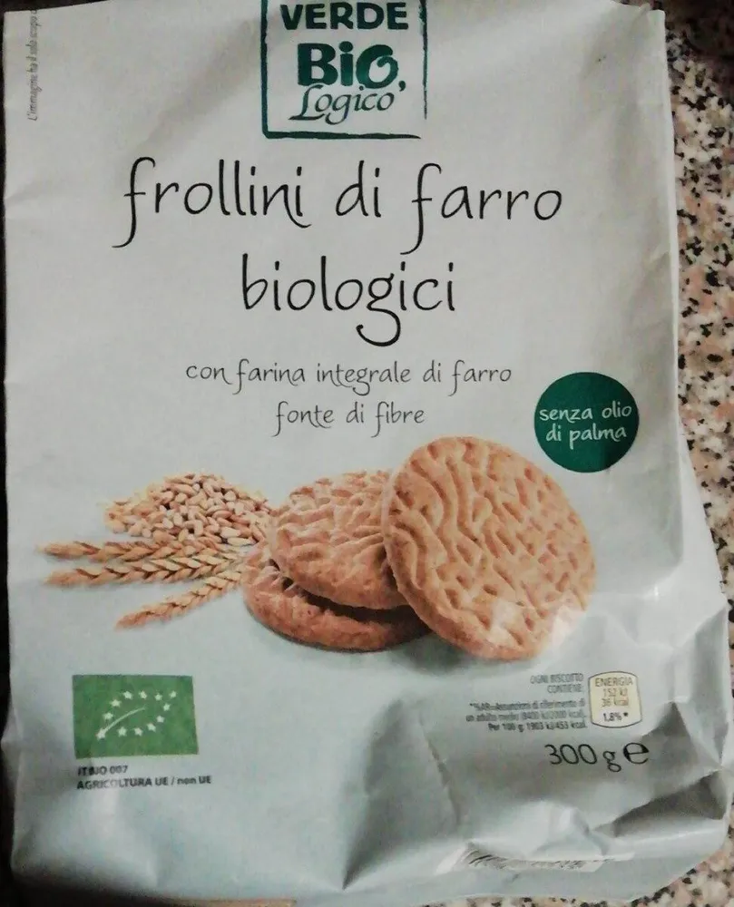 Frollini di farro biologici