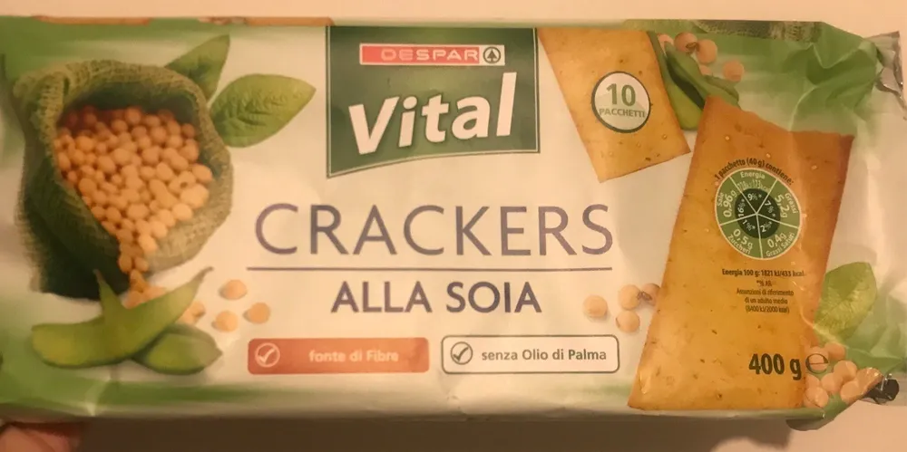 Crakers au soja