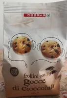 Frollini con gocce di cioccolato