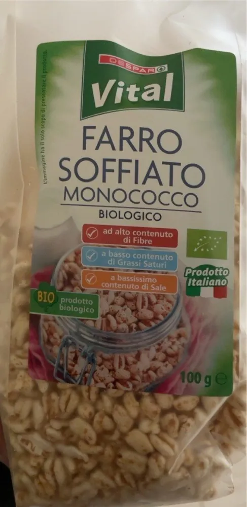 Farro soffiato monococco biologico