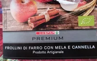Frollini di farro con mela e cannella