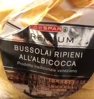 Bussolai ripieni all’albicocca