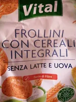 Frollini con cereali integrali