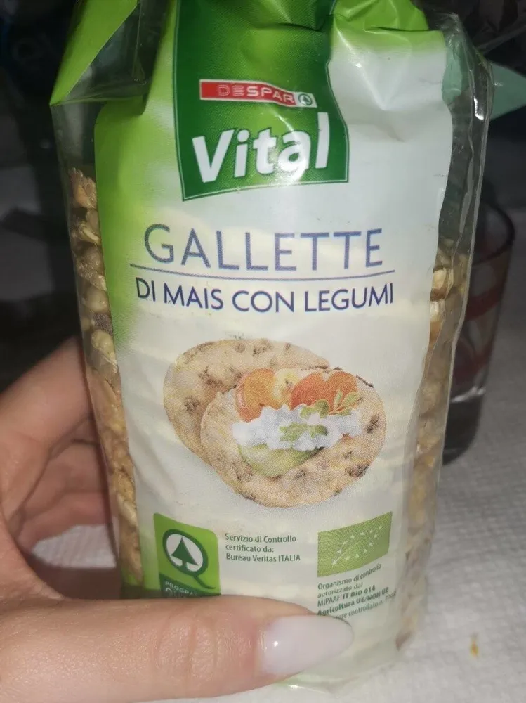 Gallette di mais con legumi