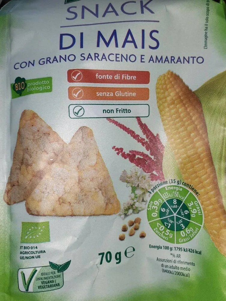 Vital Snack di mais