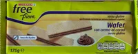 Wafer con crema al cacao senza glutine