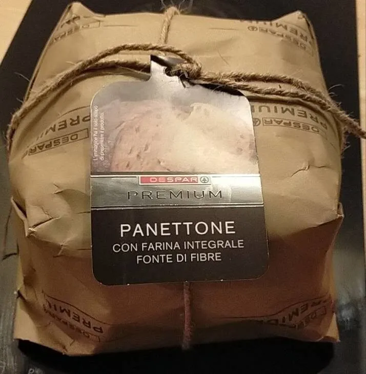 Panettone con farina integrale