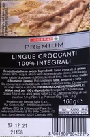 Lingue croccanti 100% integrali