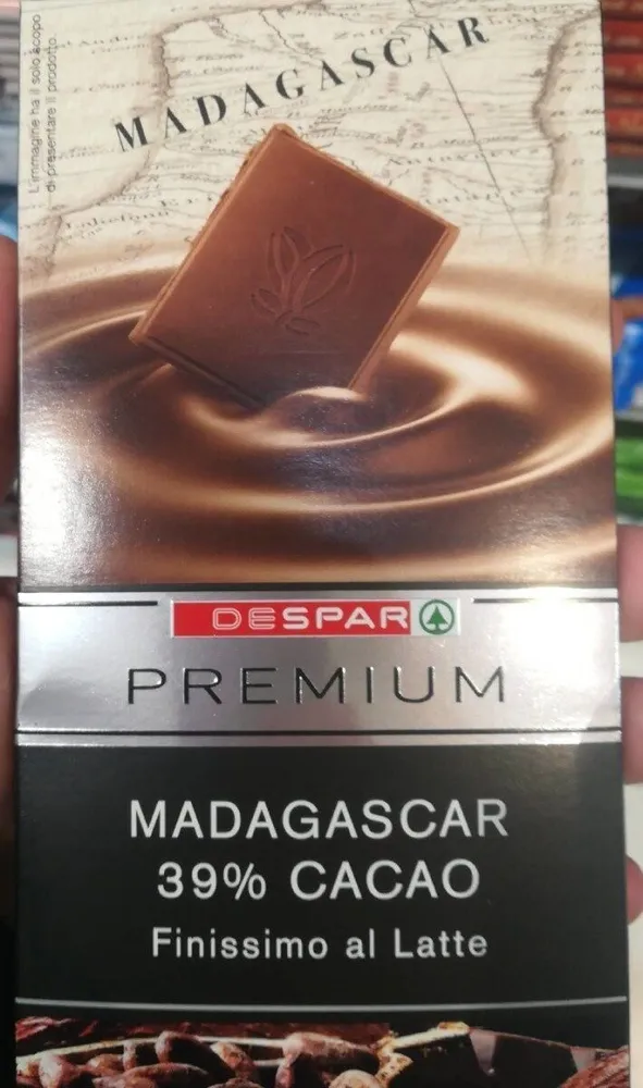Cioccolato al latte Madagascar