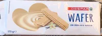 Wafer con crema alla vaniglia