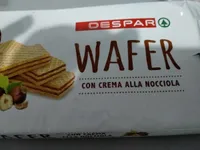 Wafer con crema alla nocciola
