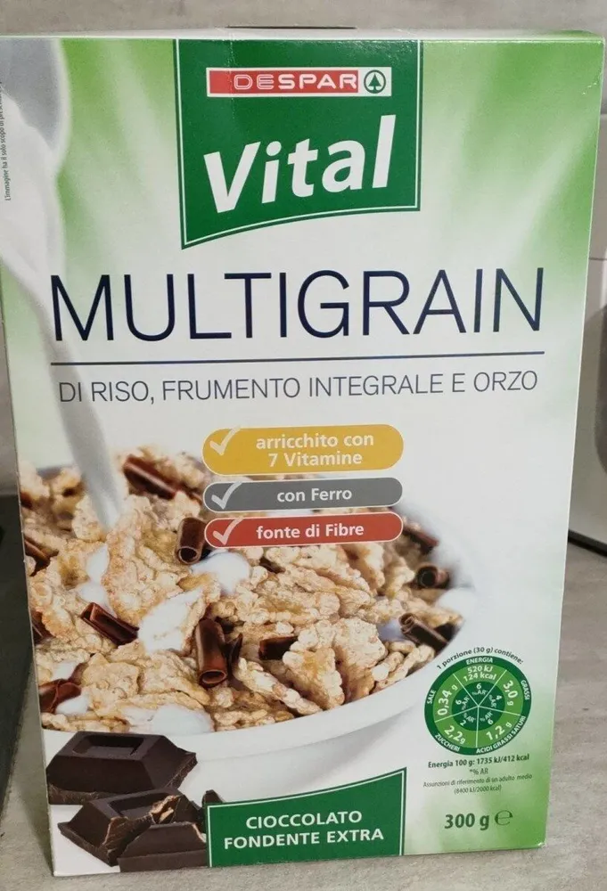 Multigrain con cioccolato fondente extra
