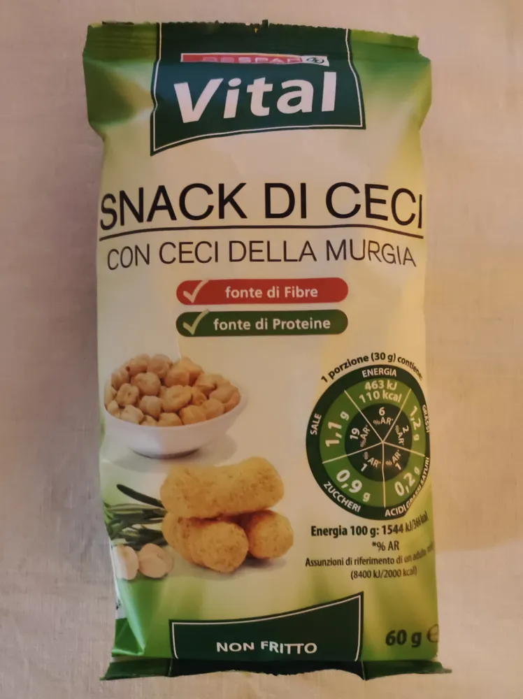 Snack di ceci