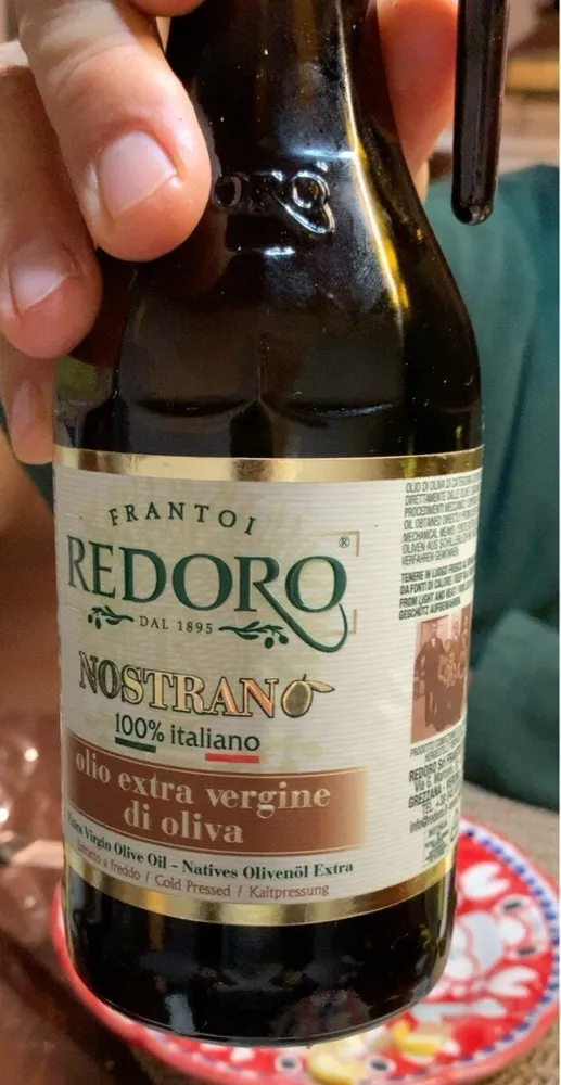 Olio Extra Vergine D'oliva Nostrano Redoro 0,50 L.