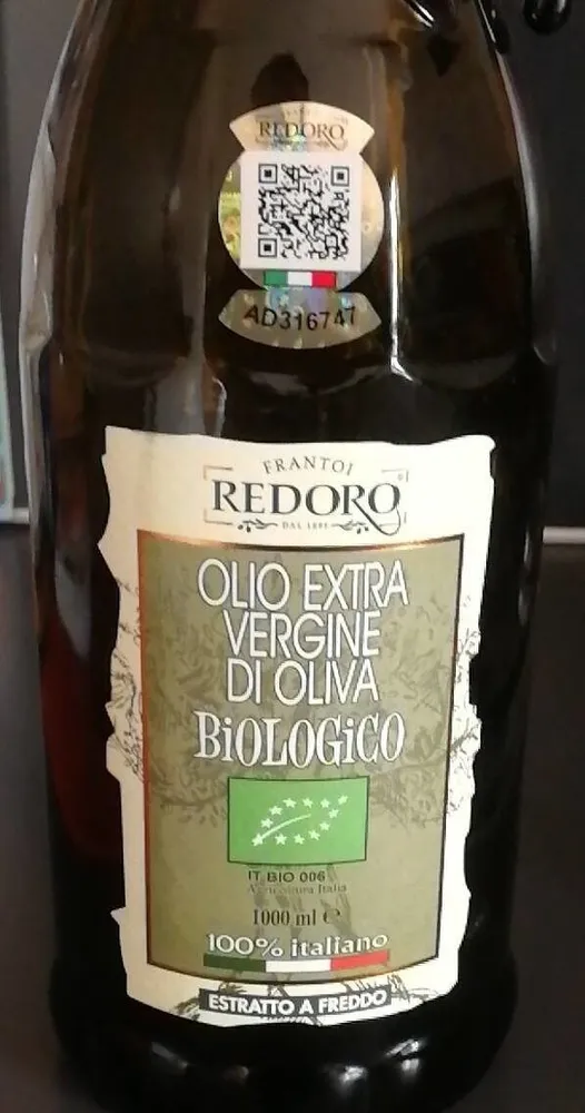 Olio Extra Vergine di oliva biologico