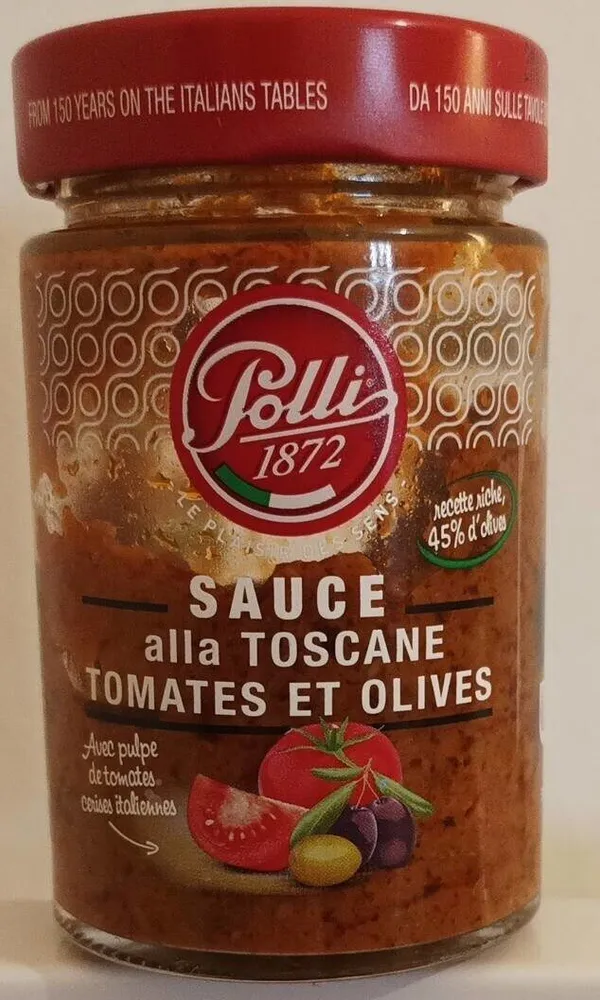 Sauce alla Toscane tomates et olives