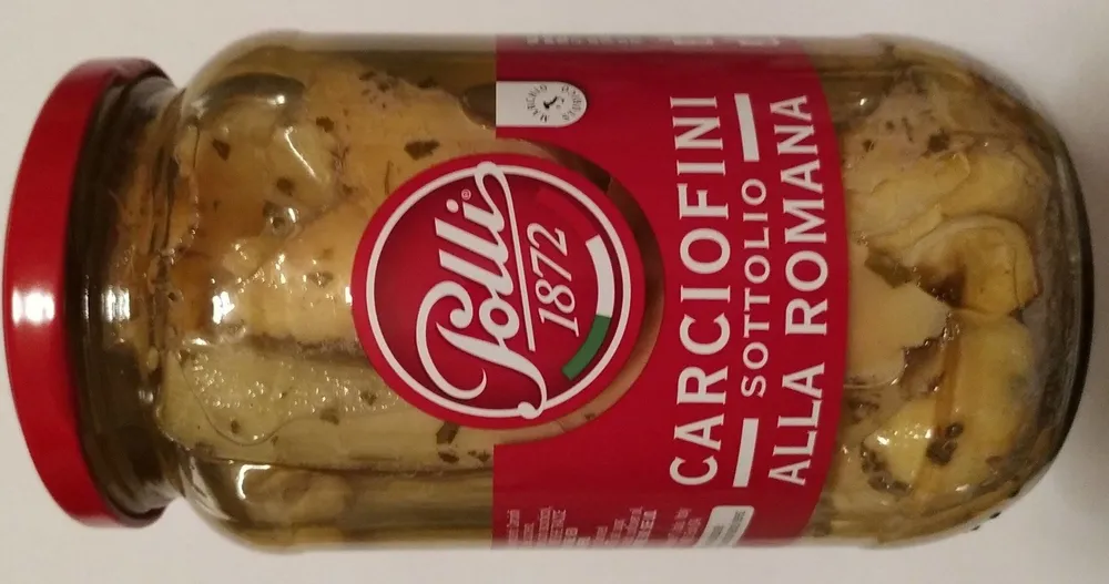Carciofini sottolio alla romana