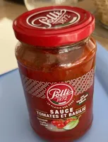 Sauce tomates et basilic