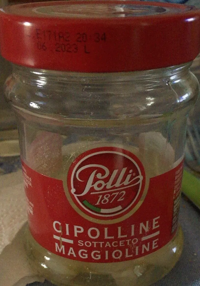 Cipolline sottoaceto maggioline
