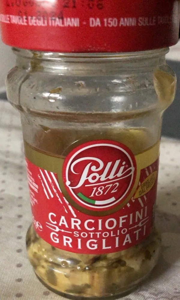Carciofini sottolio grigliati