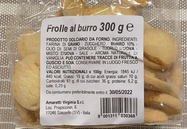 Frolle al burro