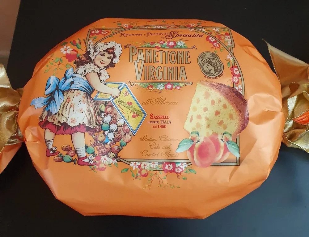 Panettone aux abricots