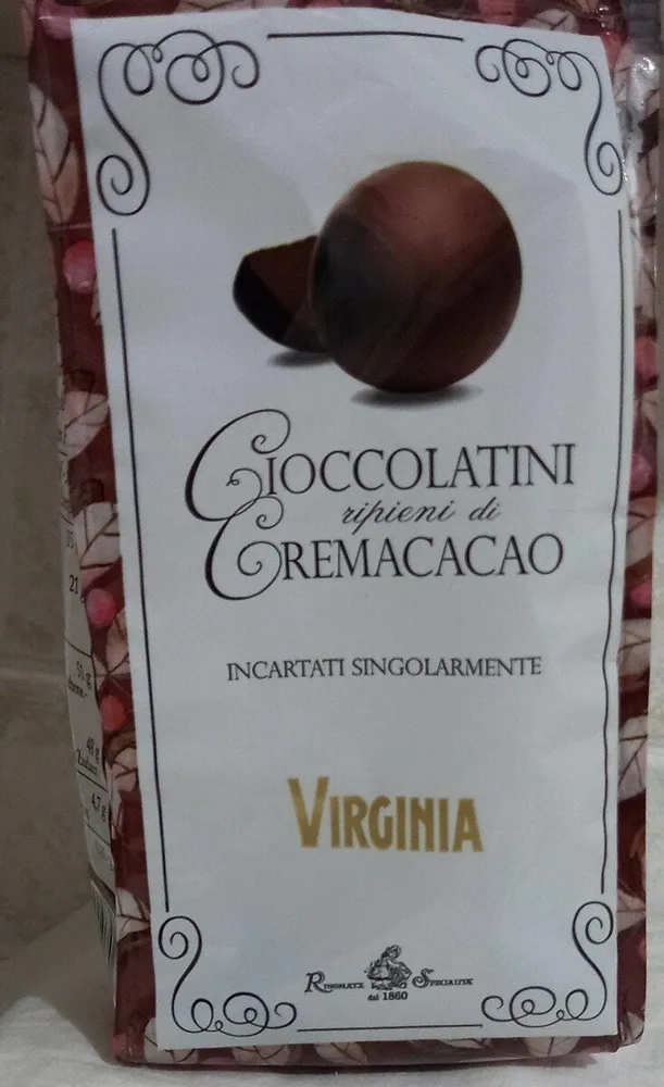 Cioccolatini ripieni di cremacacao