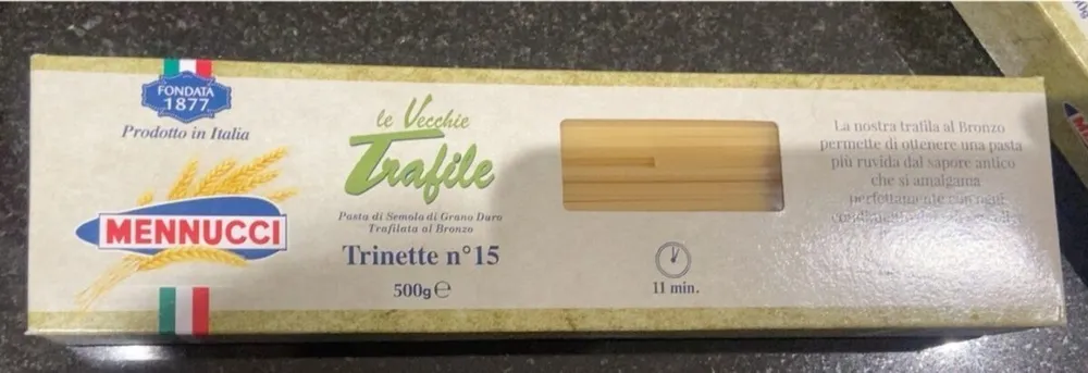 mennucci trinette ‘15 pasta