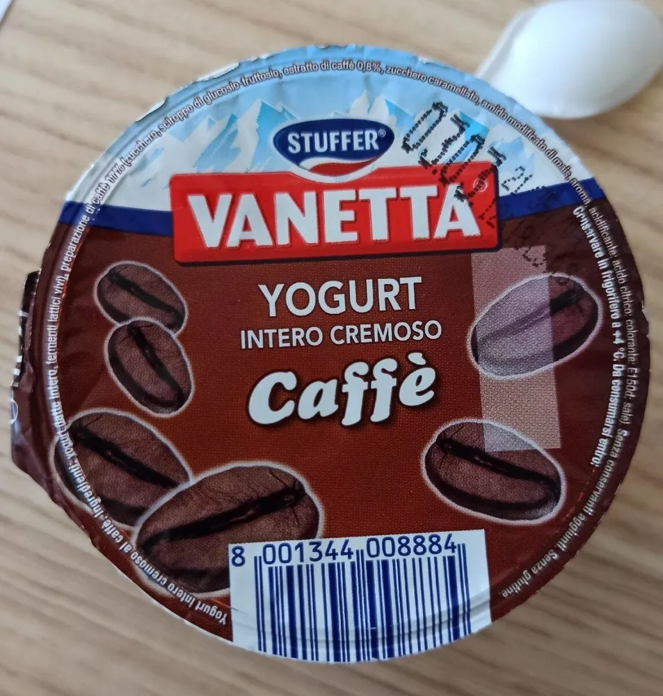 Yogurt intero al caffè Vanetta