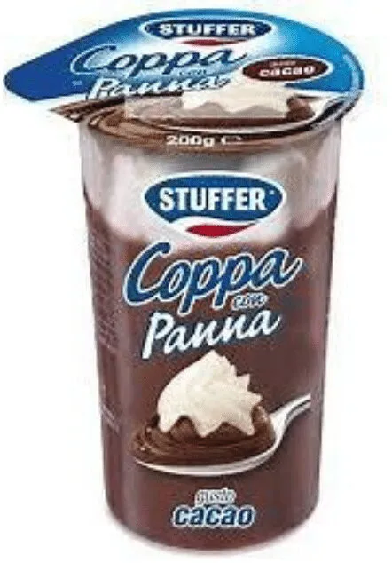 coppa con panna
