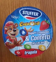 Cremolo yogurt cremoso e confetti al cacao