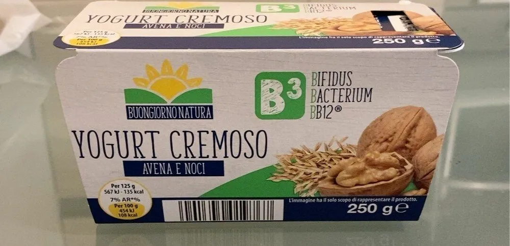 Yogurt cremoso Avena e Noci