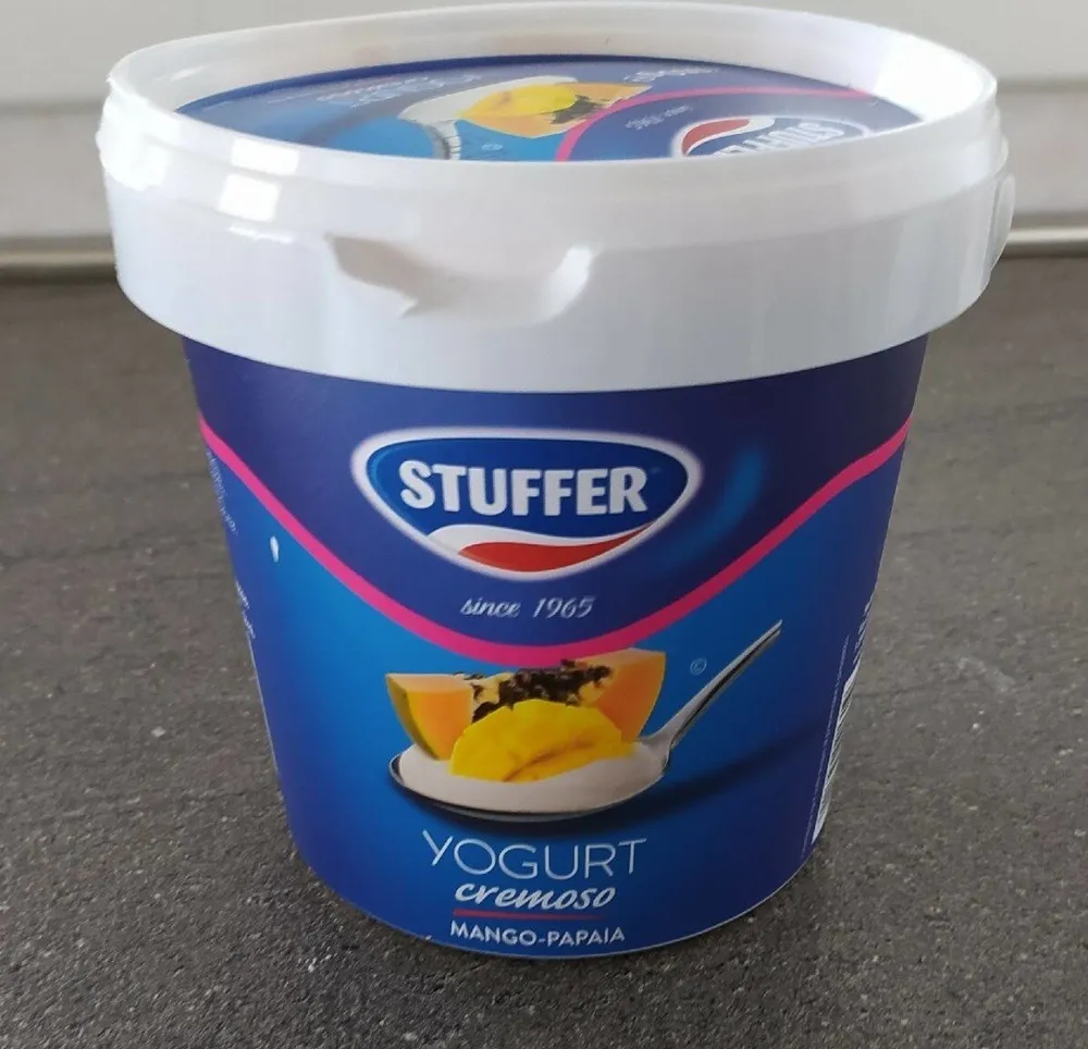 Yogurt cremoso mango papaya