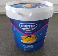 Yogurt cremoso mango papaya