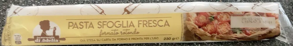 Pasta sfoglia fresca