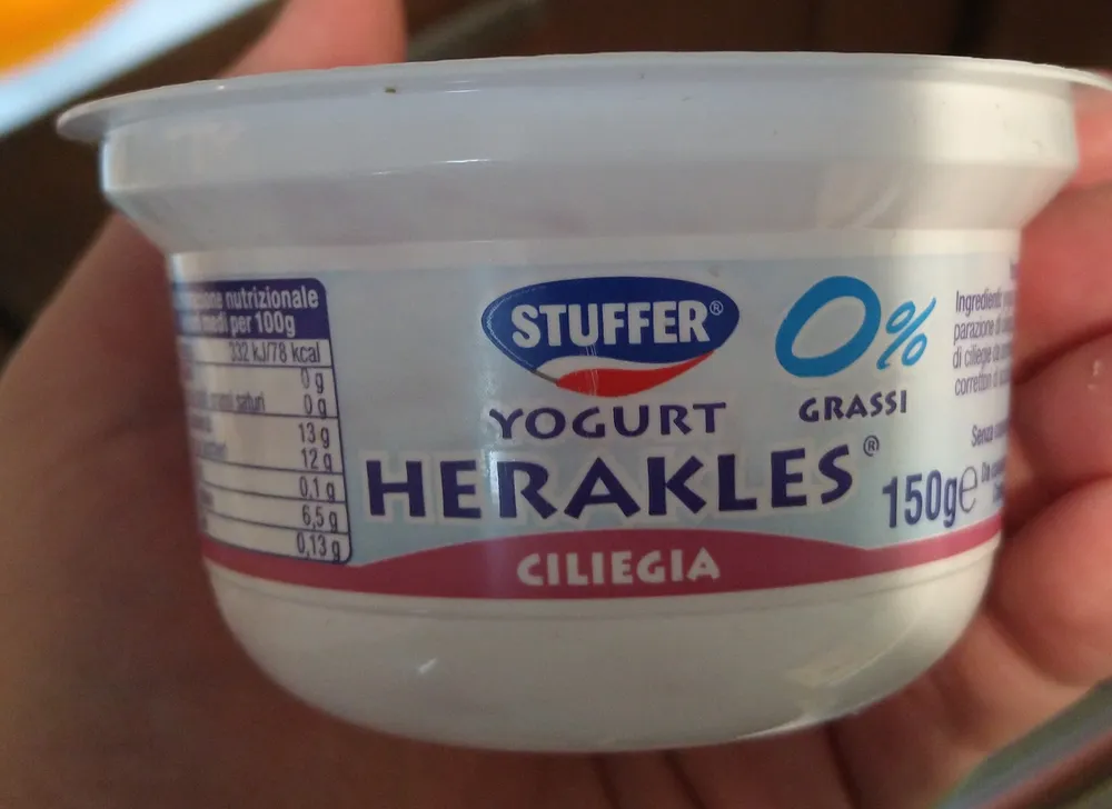 yogurt Heracles ciliegia