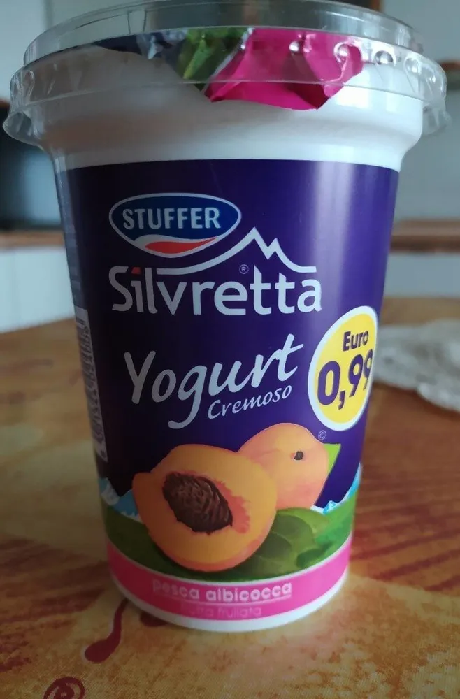Yogurt Intero albicocca pesca