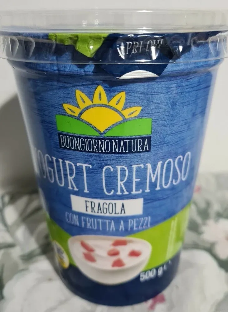 Yogurt Cremoso Fragola