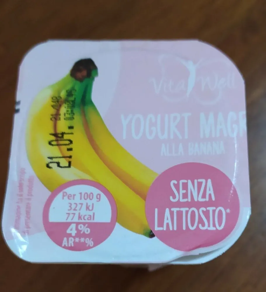 Yogurt magro alla banana