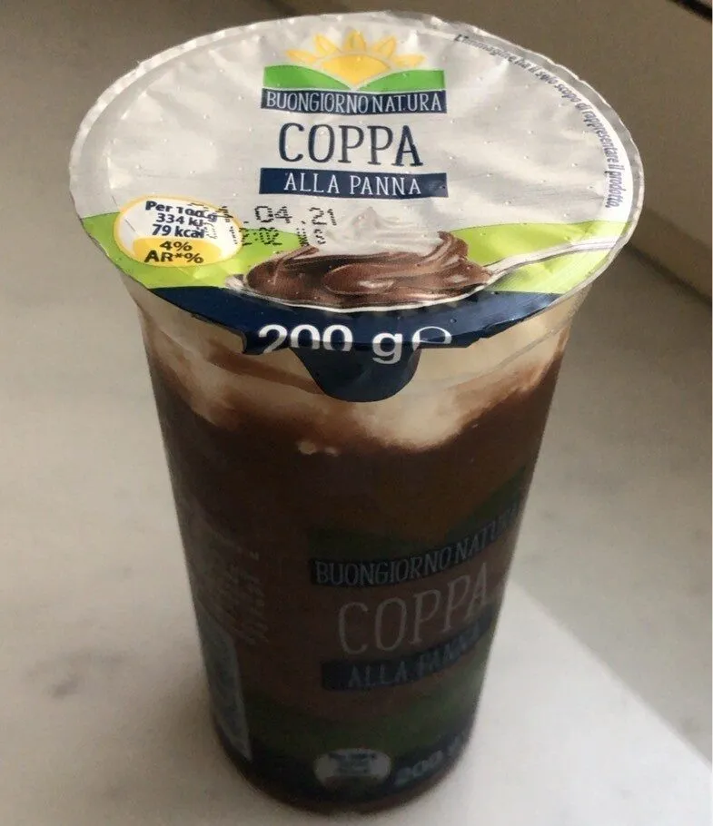 Coppa alla panna