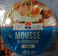 Mousse di formaggio al salmone