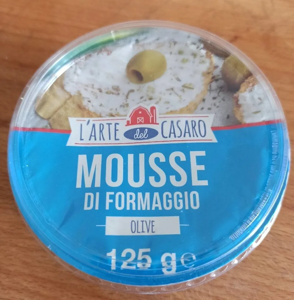 Mousse di formaggio-olive