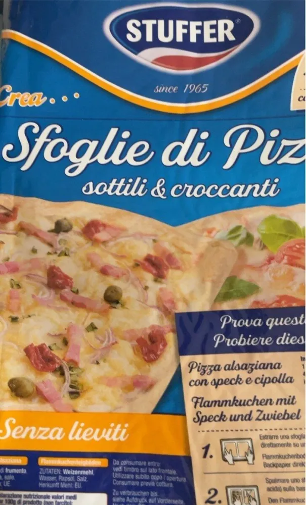 Sfoglie di pizza