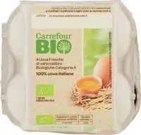 4 uova fresche Cat.A bio