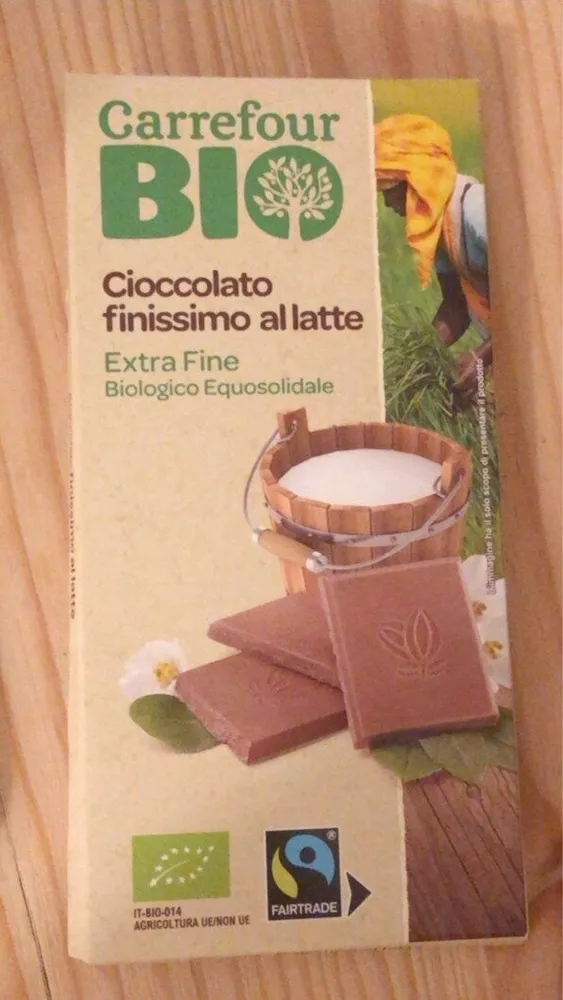 Cioccolato finissimo al latte