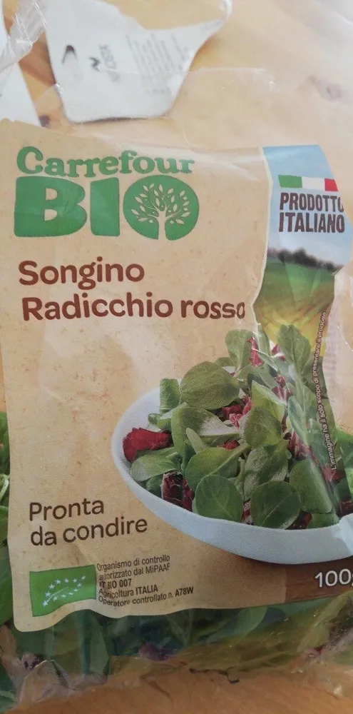 Songino e radicchio rosso