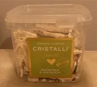 Torrone Classico Cristalli - Mandorle e Pistacchi