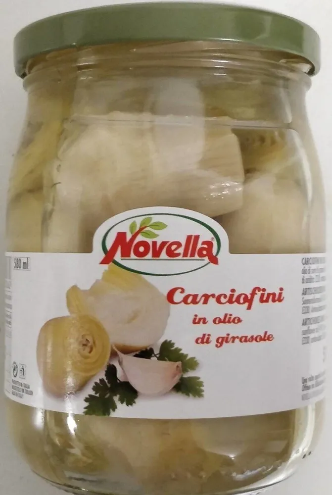 Carciofini in olio di girasole